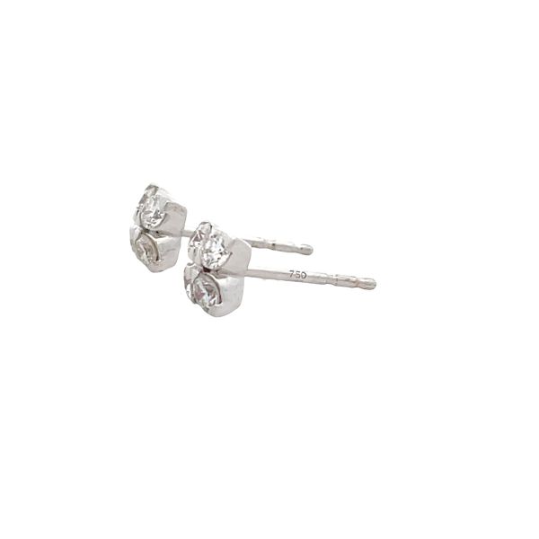 Estate - Roberto Coin Diamond Earrings Image 2 Flora Gems Decatur, IL