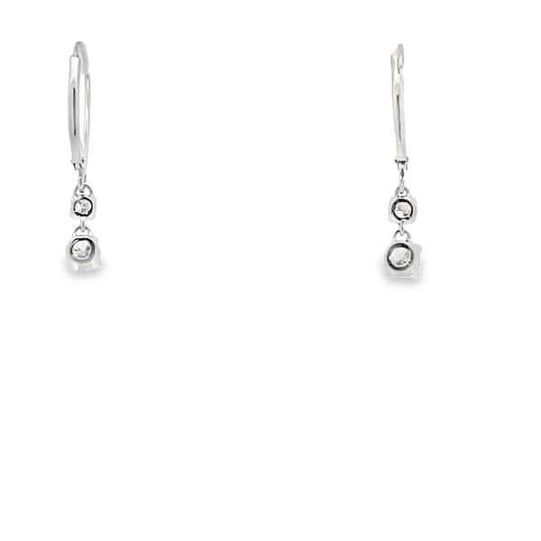 Estate - Diamond Earrings Image 3 Flora Gems Decatur, IL