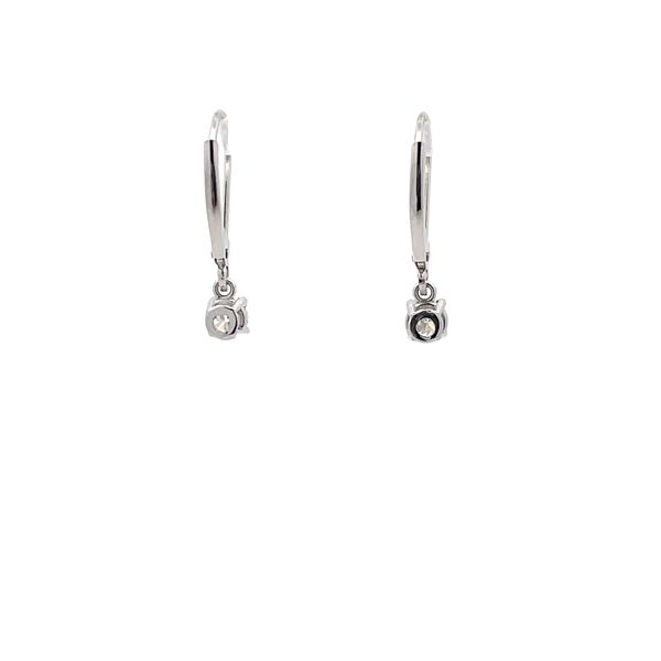 Estate - Diamond Earrings Image 3 Flora Gems Decatur, IL