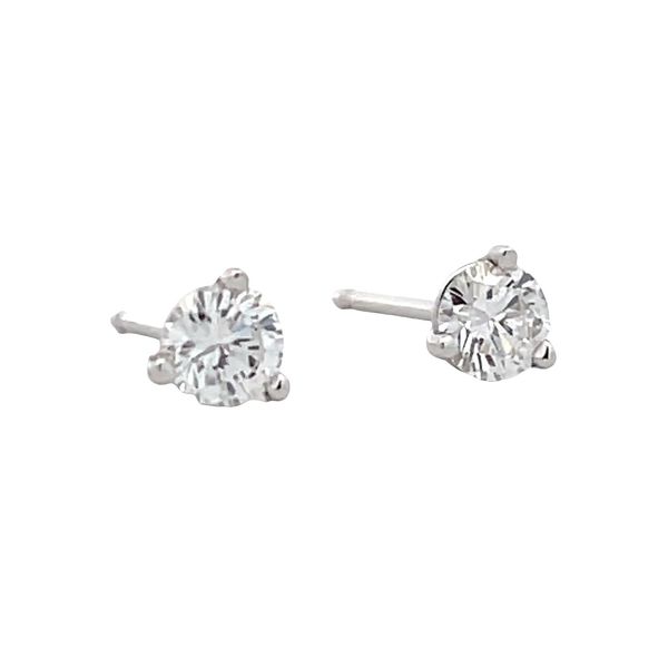 Estate - Natural Diamond Stud Earrings Flora Gems Decatur, IL