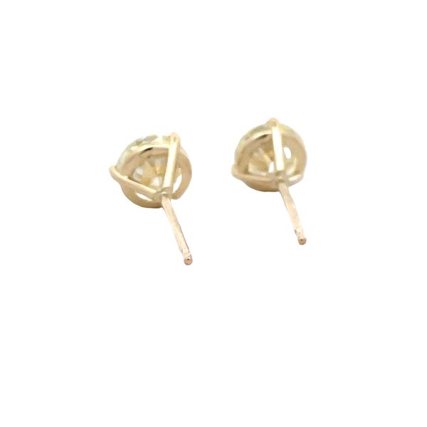 Estate - Natural Diamond Stud Earrings Image 3 Flora Gems Decatur, IL