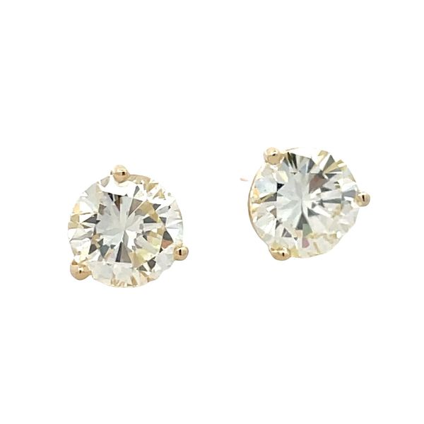 Estate - Natural Diamond Stud Earrings Flora Gems Decatur, IL