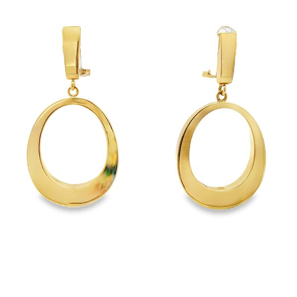 Estate - Gold Earrings Flora Gems Decatur, IL