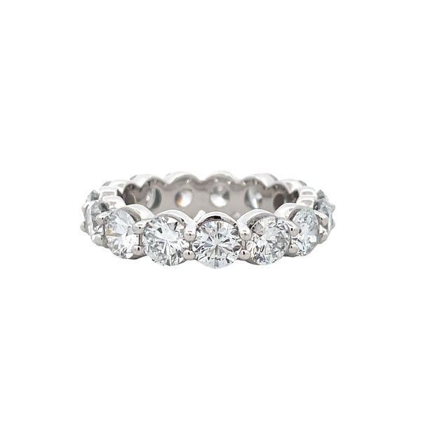 Estate - Lab Grown Diamond Eternity Band Image 4 Flora Gems Decatur, IL