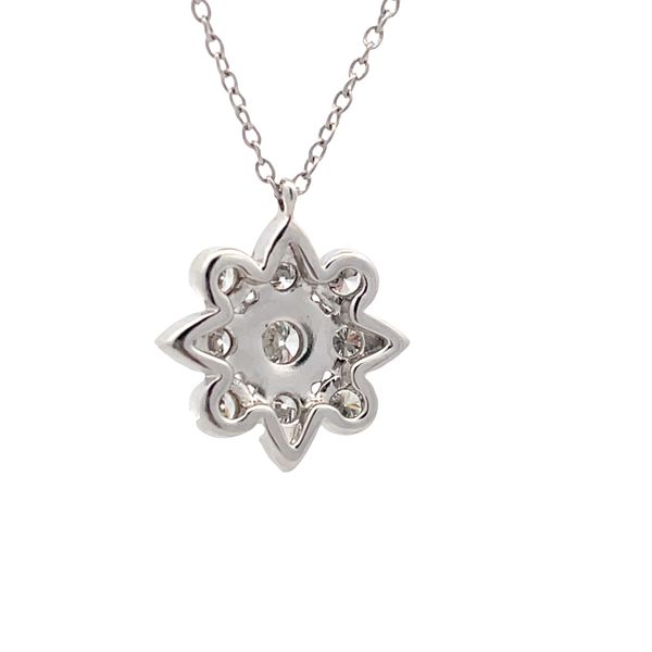 Estate - Lab Grown Diamond Necklace Image 3 Flora Gems Decatur, IL