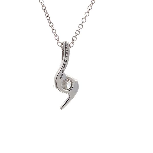 Estate - Lab Grown Diamond Necklace Image 3 Flora Gems Decatur, IL