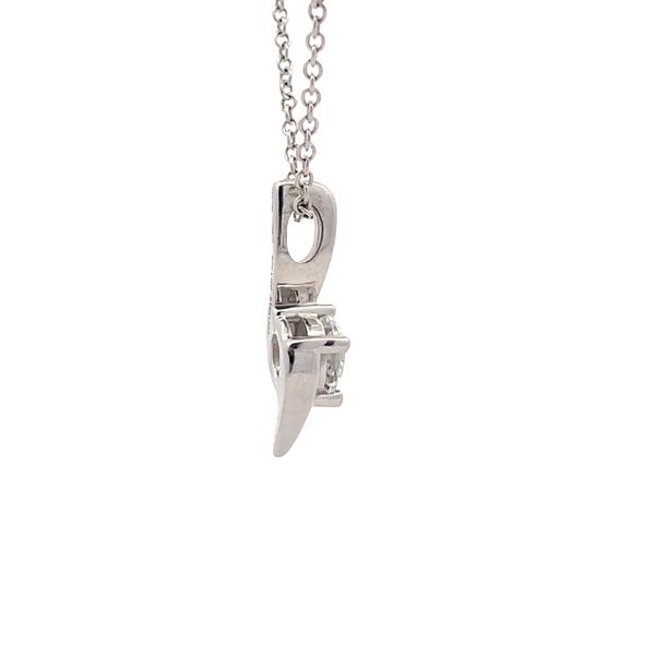 Estate - Lab Grown Diamond Necklace Image 4 Flora Gems Decatur, IL