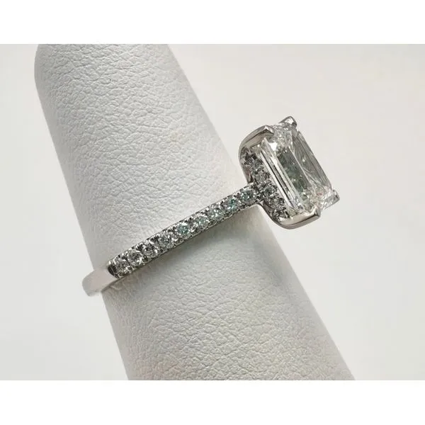 14 Karat White Gold Lab Grown Diamond Engagement Ring Image 2 Forever Young Fine Jewelers St. George, UT