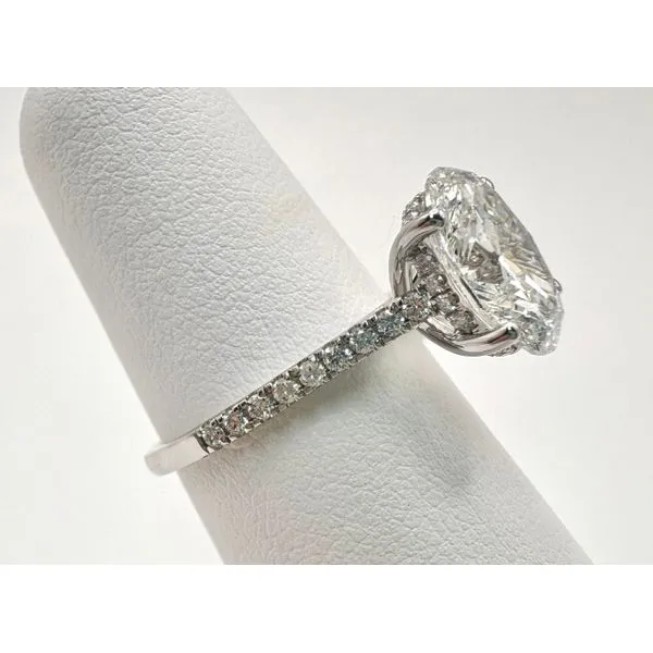 14 Karat White Gold Lab Grown Diamond Engagement Ring Image 2 Forever Young Fine Jewelers St. George, UT