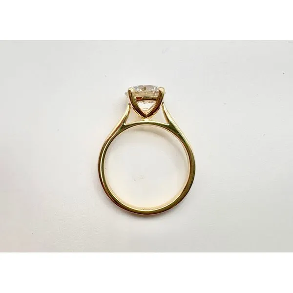 14 Karat Yellow Gold Solitaire Diamond Engagement Ring Image 2 Forever Young Fine Jewelers St. George, UT