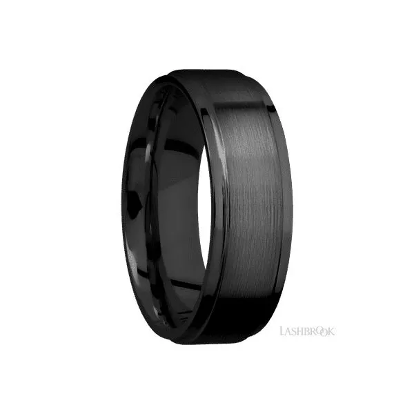 Black Zirconium Wedding Band. Forever Young Fine Jewelers St. George, UT