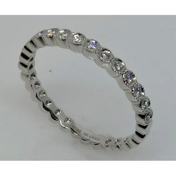 White Gold and Diamond Anniversary Band Forever Young Fine Jewelers St. George, UT