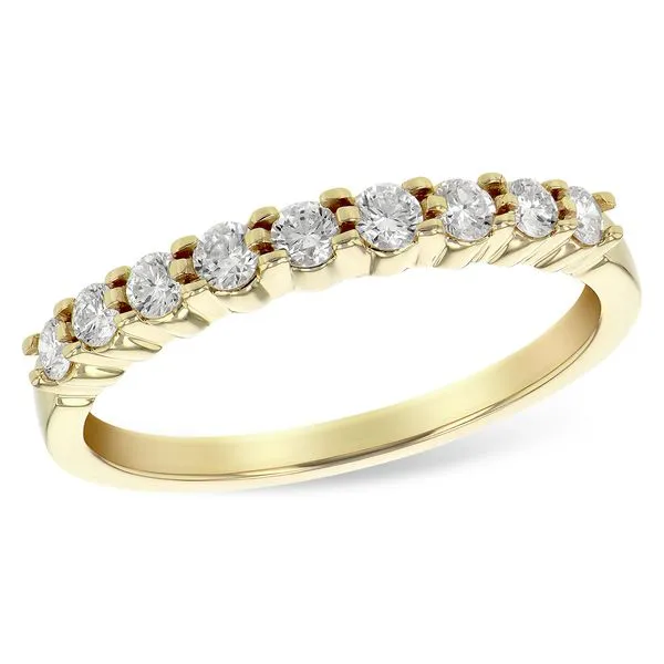 14 Karat Yellow Gold Diamond Anniversary Ring Forever Young Fine Jewelers St. George, UT