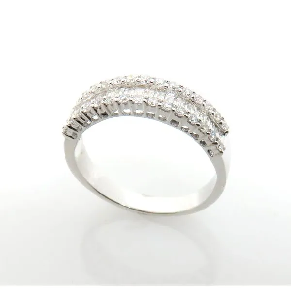14 Karat White Gold Diamond Anniversary Ring Forever Young Fine Jewelers St. George, UT