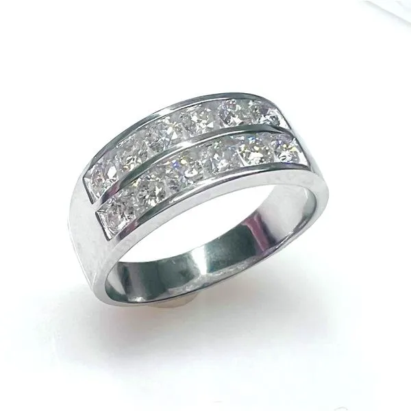 14 Karat White Gold Diamond Anniversary Ring Forever Young Fine Jewelers St. George, UT