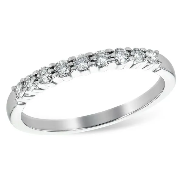 14 Karat White Gold Diamond Anniversary Ring Forever Young Fine Jewelers St. George, UT