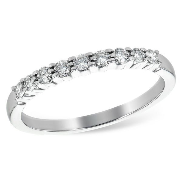14 Karat White Gold Diamond Anniversary Ring Forever Young Fine Jewelers St. George, UT