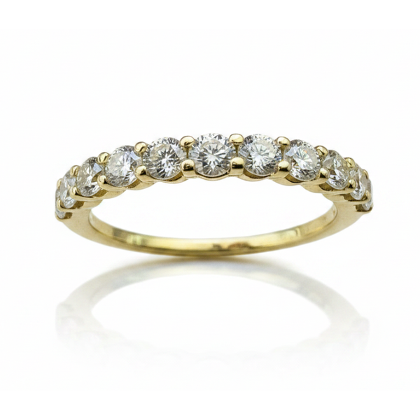14 Karat Yellow Gold Diamond Anniversary Band Forever Young Fine Jewelers St. George, UT