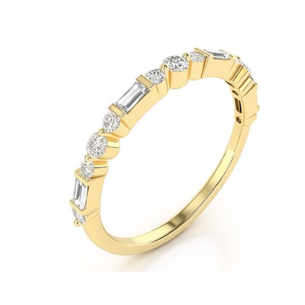 14 Karat Yellow Gold Diamond Anniversary Ring Forever Young Fine Jewelers St. George, UT