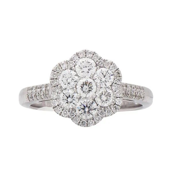 18 Karat White Gold Diamond Fashion Ring Forever Young Fine Jewelers St. George, UT