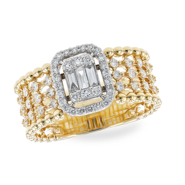 14 Karat Yellow Gold Diamond Fashion Ring Forever Young Fine Jewelers St. George, UT
