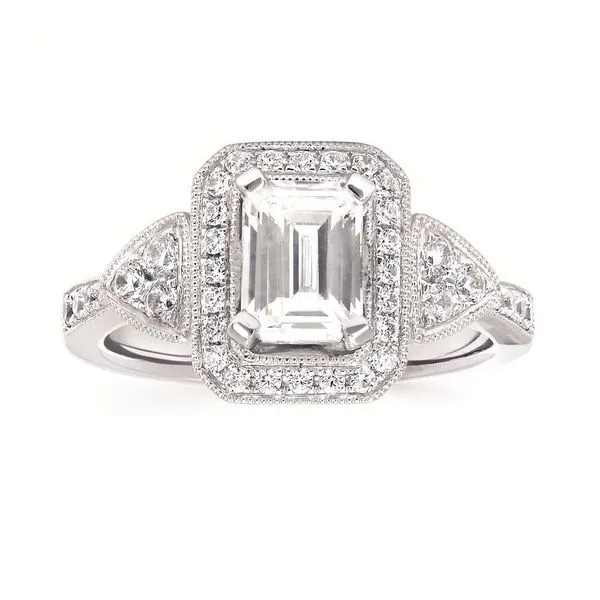 14 Karat White Gold Diamond Semi-Mount Engagement Ring Forever Young Fine Jewelers St. George, UT