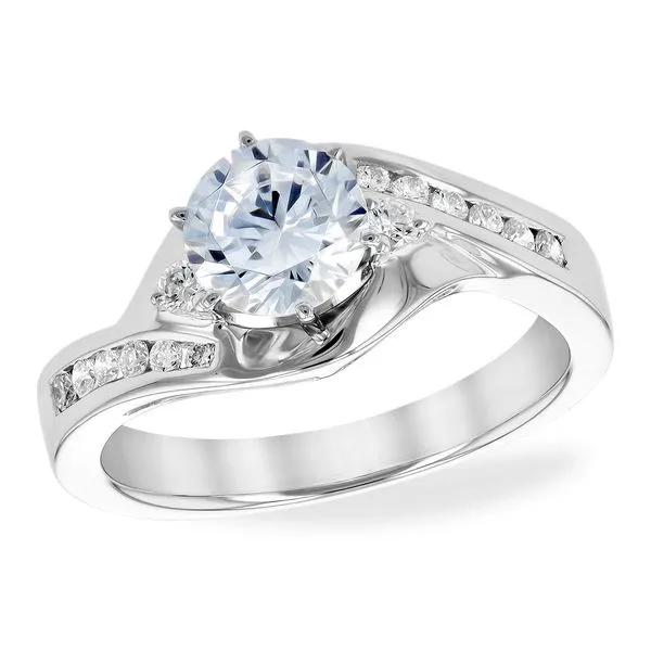 14 Karat White Gold Diamond Engagement Ring Forever Young Fine Jewelers St. George, UT