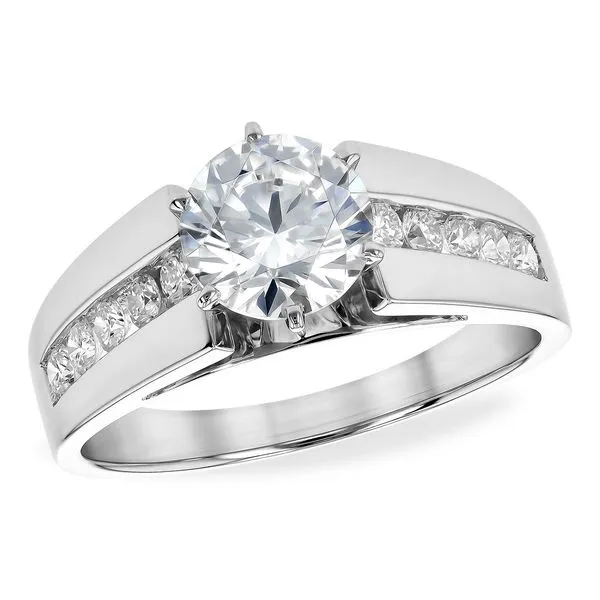 14 Karat White Gold Diamond Engagement Ring Forever Young Fine Jewelers St. George, UT
