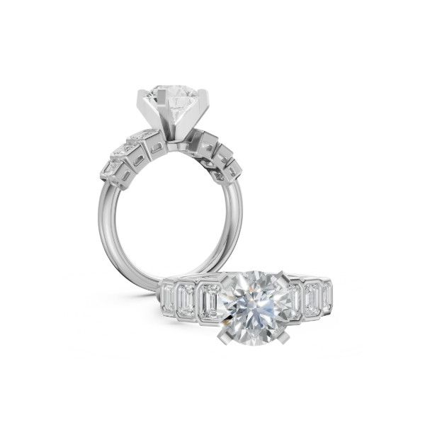 14 Karat White Gold Diamond Semi Mount Engagement Ring Image 2 Forever Young Fine Jewelers St. George, UT