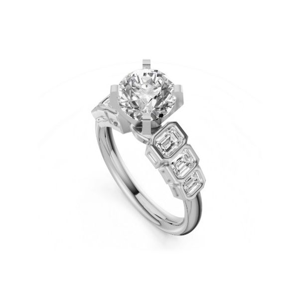 14 Karat White Gold Diamond Semi Mount Engagement Ring Forever Young Fine Jewelers St. George, UT