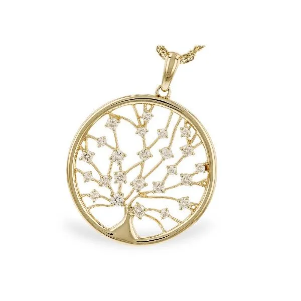 14 Karat Yellow Gold Tree of Life Pendant Forever Young Fine Jewelers St. George, UT