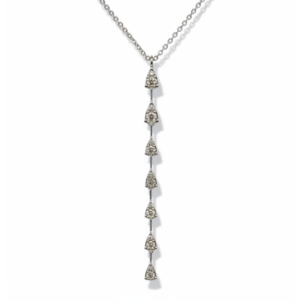 14 Karat White Gold Diamond Fashion Pendant Forever Young Fine Jewelers St. George, UT