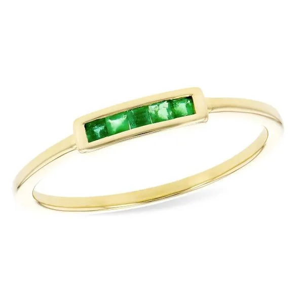 14 Karat Yellow Gold Emerald Fashion Ring Forever Young Fine Jewelers St. George, UT