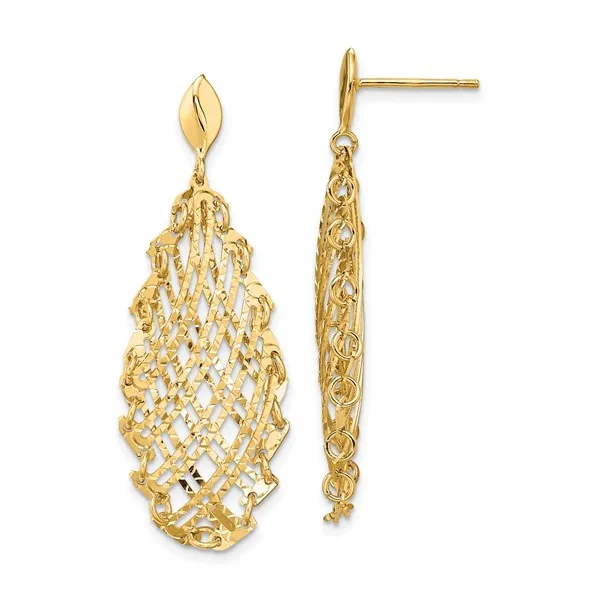 Leslie's 14 Karat Yellow Gold Fashion Earrings Forever Young Fine Jewelers St. George, UT