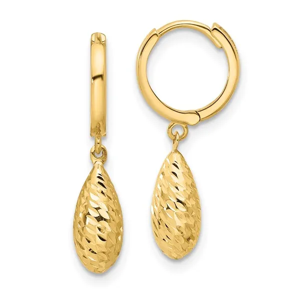 Leslie's 14 Karat Yellow Gold Fashion Earrings Forever Young Fine Jewelers St. George, UT