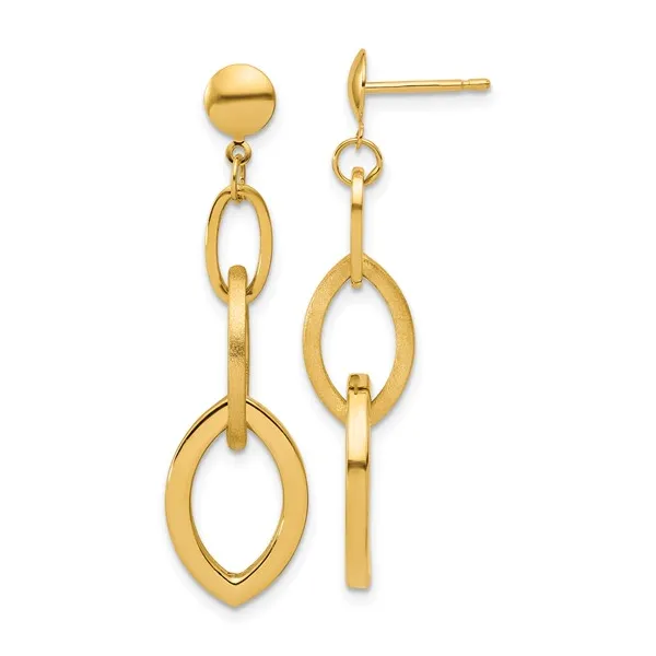 Leslie's 14 Karat Yellow Gold Fashion Earrings Forever Young Fine Jewelers St. George, UT