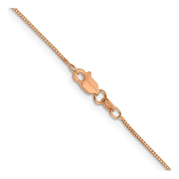 14 karat rose gold box link ch Forever Young Fine Jewelers St. George, UT