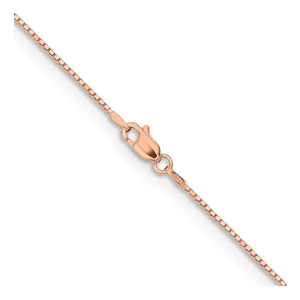 14 karat rose gold box link ch Forever Young Fine Jewelers St. George, UT
