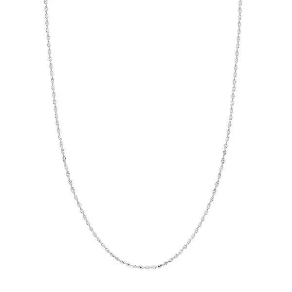 14 Karat White Gold Dorica Chain Forever Young Fine Jewelers St. George, UT