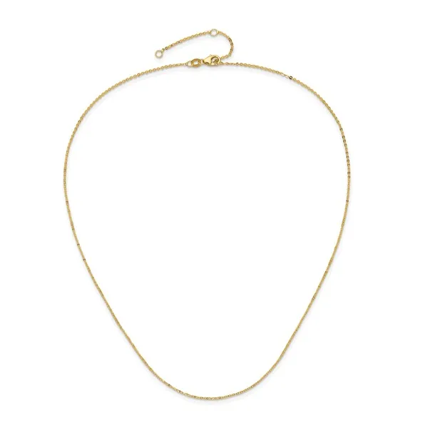 Leslie's 14 Karat Yellow Gold Cable Chain Image 2 Forever Young Fine Jewelers St. George, UT