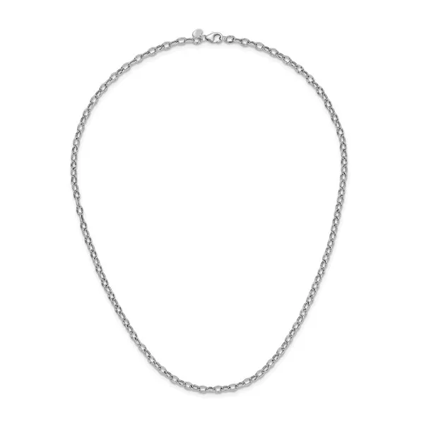 Leslie's 14 Karat White Gold Fashion Chain Image 2 Forever Young Fine Jewelers St. George, UT