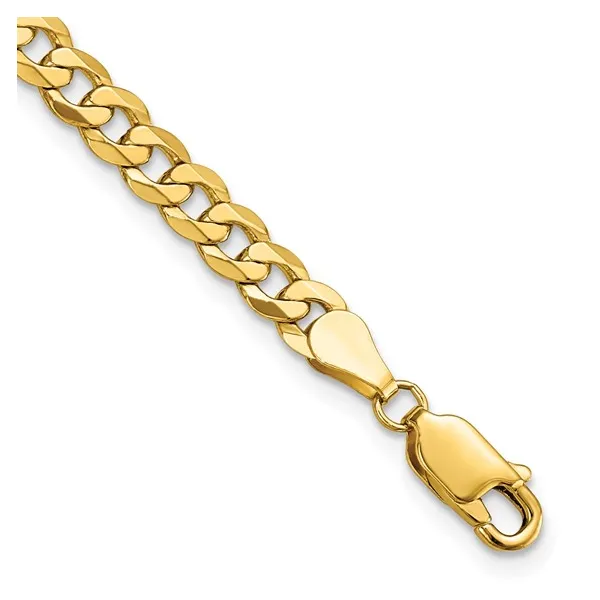 Leslie's 14 Karat Yellow Gold Curb Chain Bracelet Forever Young Fine Jewelers St. George, UT