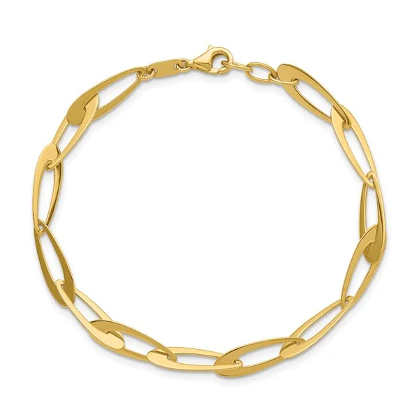 Leslie's 14 Karat Yellow Gold Fashion Bracelet Image 2 Forever Young Fine Jewelers St. George, UT