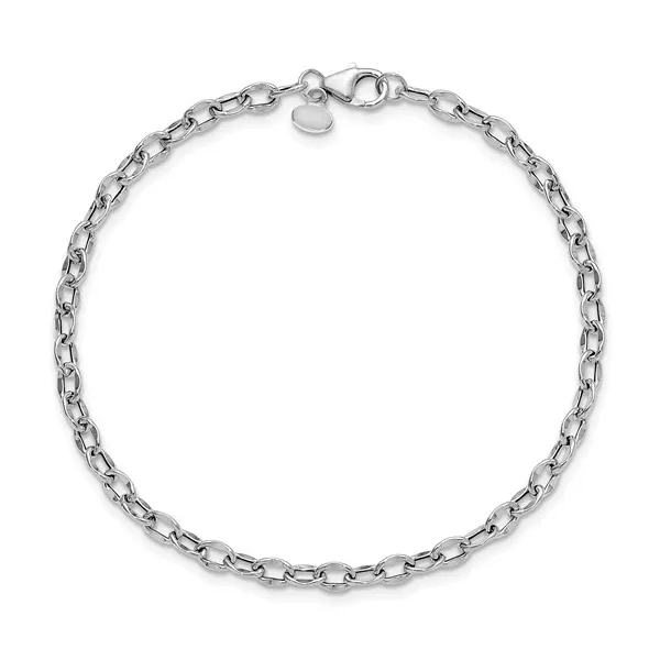 Leslie's 14 Karat White Gold Fashion Bracelet Image 2 Forever Young Fine Jewelers St. George, UT
