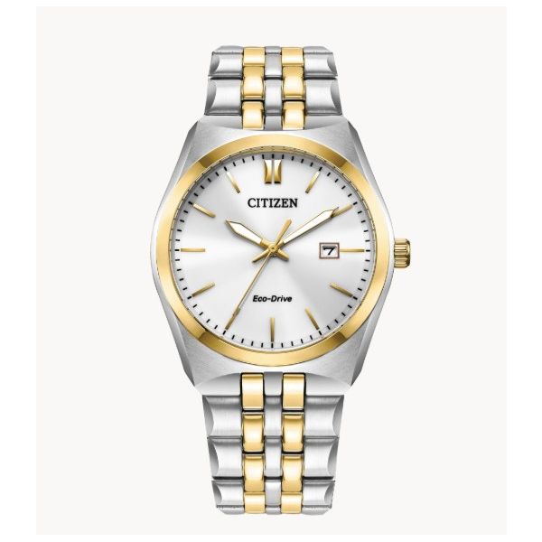 Gent's Two Tone Stainless Steel Eco Drive Watch Forever Young Fine Jewelers St. George, UT