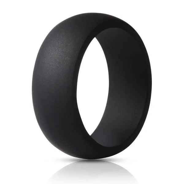 TruBand Silicone Domed Black Forever Young Fine Jewelers St. George, UT