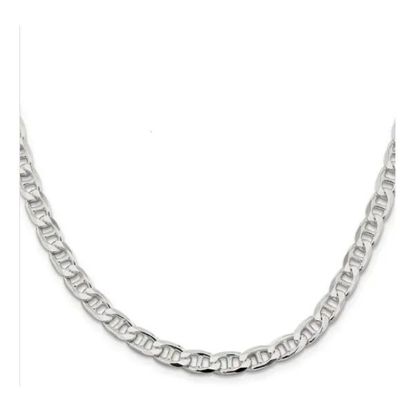 Sterling Silver Flat Cuban Anchor Link Chain Forever Young Fine Jewelers St. George, UT