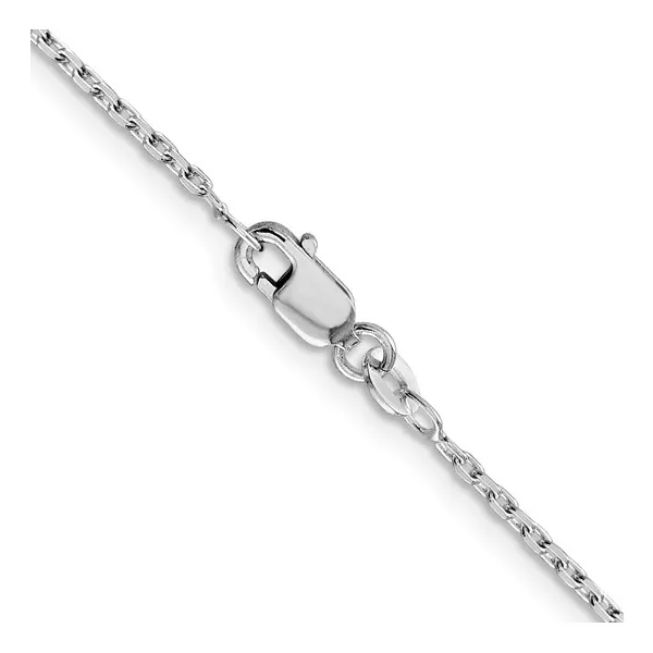 Sterling Silver Oval Link Cable Chain 18