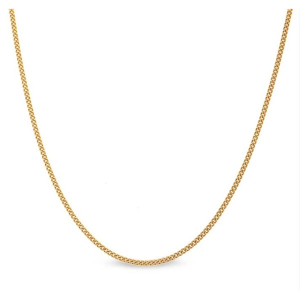Sterling Silver Yellow Gold Plated Curb Chain Forever Young Fine Jewelers St. George, UT