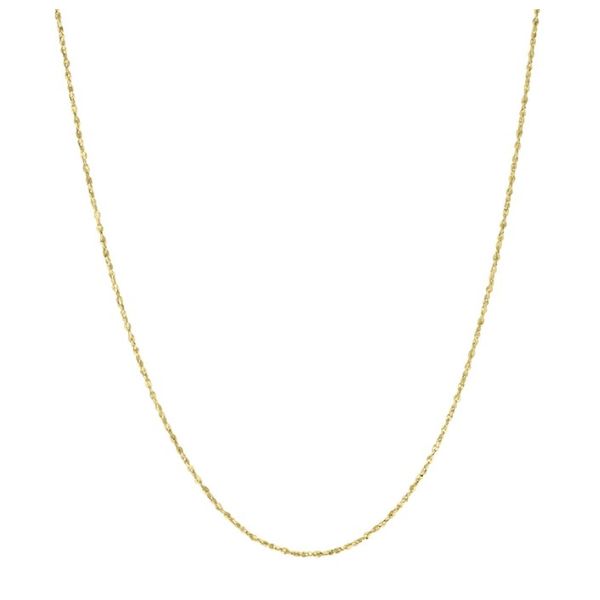 Sterling Silver Yellow Gold Plated Twisted Rop Style Chain Forever Young Fine Jewelers St. George, UT